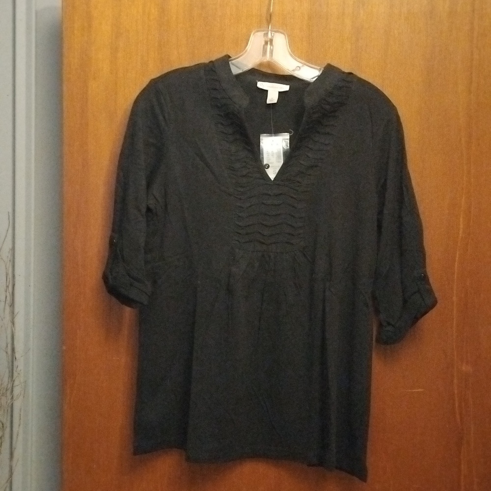 Dressbarn Black Top Size Small